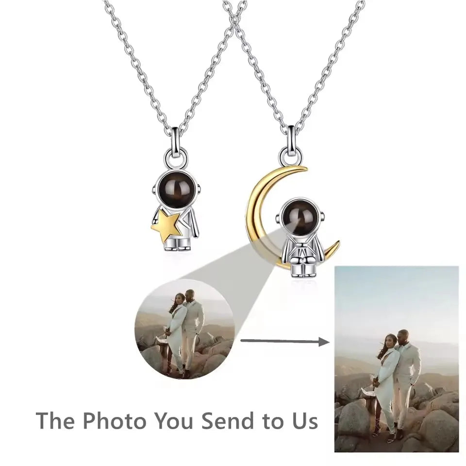 Projection Photo Necklace